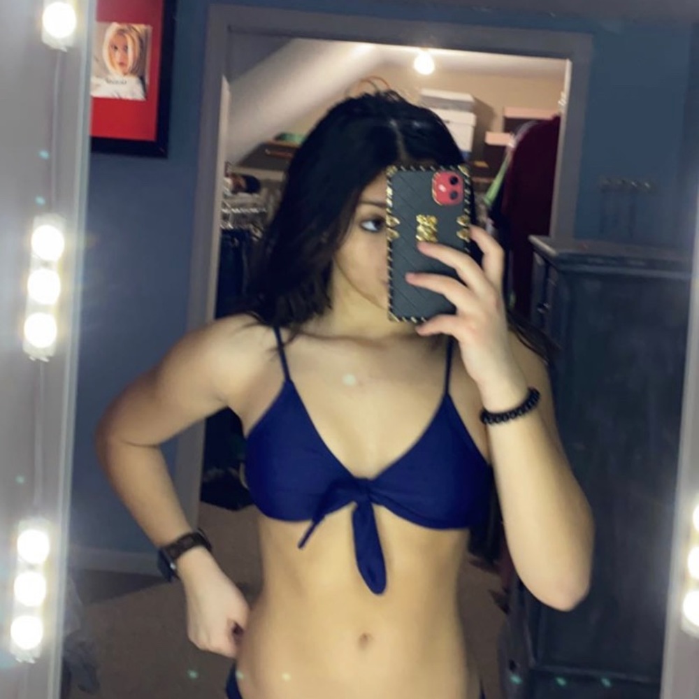 Basic Knot Front Bikini Top